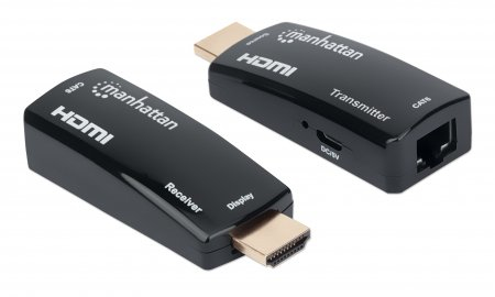 HDMI OVER ETHERNET EXTENDER KIT -1080P/60HZ TO 60M OVER CAT6 CBL – INTELLINET