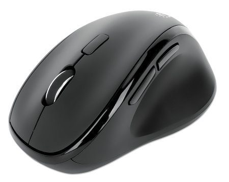 ERGONOMIC USB WIRELESS MOUSE-RIGHT HANDED 7-BUTTON – INTELLINET