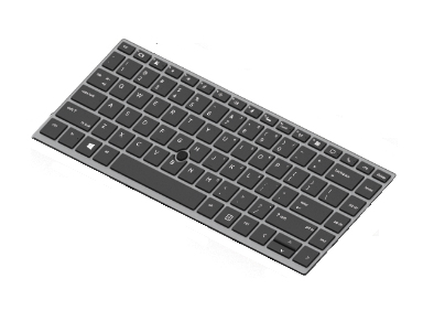 HP KEYBOARD SR BL 14W UK – HP Inc