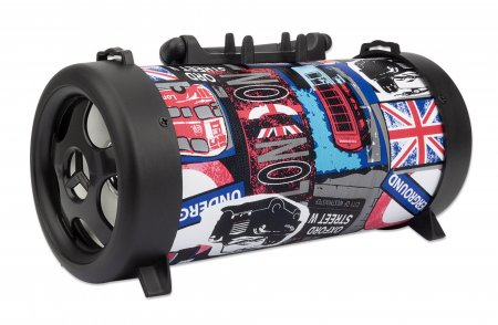 LONDON BLUETOOTH SPEAKER- FM RADIO MICRO SD READER 3W – INTELLINET