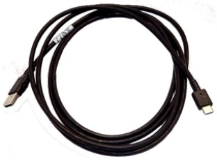 CS6080 CORDLESS CRADLE CABLE USB-C TO A CABLE 2.1M STR8 BLK – Zebra Technologies