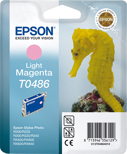 INK CARTRIDGE CYAN LIGHT F/ STYLUS PH R200/300/RX500/600 – Epson