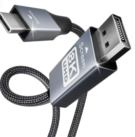 USB C to DisplayPort 6ft 8K Cable – Benfei