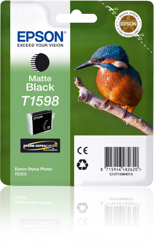 T1598 MATTE BLACK K CARTRIDGE – Epson