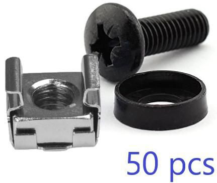 M6 CAGE NUT SET AND MOUNTING – Lanview