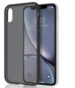 iPhone XR Matte Clear - Black – JLC