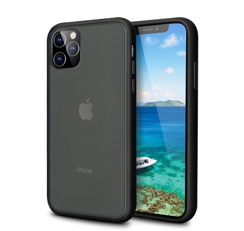 iPhone 11 Matte Clear - Black – JLC