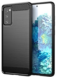 Samsung S20 FE Brushed Silicone - Black – JLC