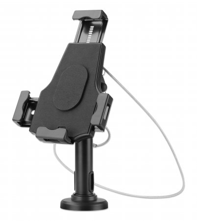IPAD/TABLET DESK STAND LOCKABLE -ALSO WALL MOUNTABLE ROTATES – INTELLINET