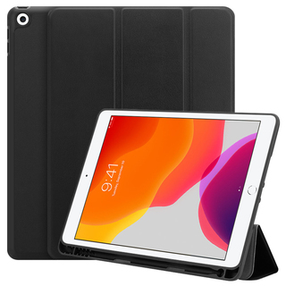 iPad 10.2 (9th, 8th and 7th Gen) JLC Smart Stand Cover with Pencil Holder - Black – JLC