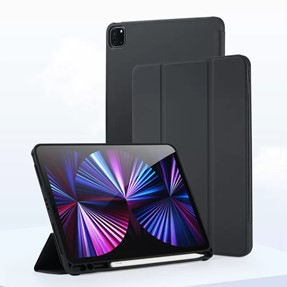 iPad Pro 11 2021/2020/2018 JLC Smart Stand Cover with Pencil Holder - Black – JLC
