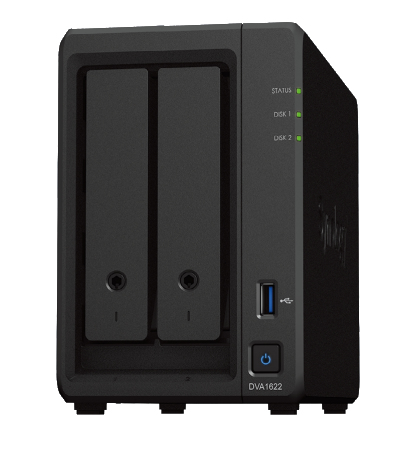 DVA1622 Deap Learning NVR 16 CH 2Bay 2.0 – Synology
