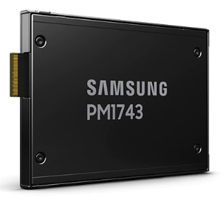 Samsung MZWLO3T8HCLS-00A07 SSD PM1743 3.8TB 2.5'' U.2 PCIe 5.0 x4 – Samsung