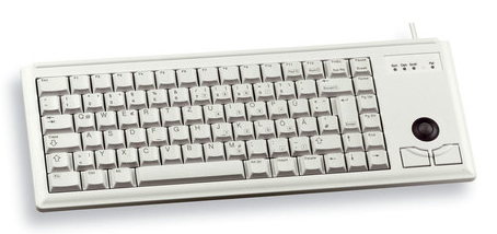 CHERRY G84-4400 TRACKBALL KBD -GREY - USB – Cherry