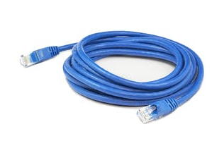 7FT RJ-45 TO RJ-45(MALE) BLUE CAT6A UTP PVC COPPER PATCH CBL – AddOn