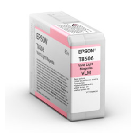 Singlepack Vivid Light Magenta T85060N UltraChrome HD ink 80ml – Epson