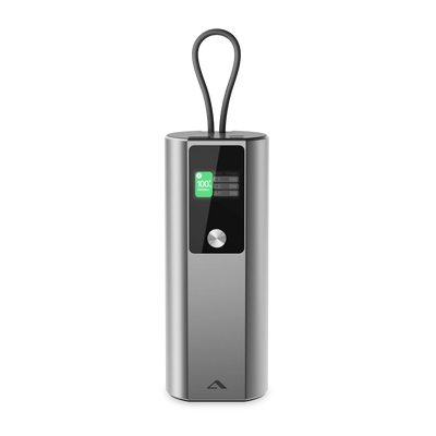 27600MAH POWER BANK W/ 160W USB CHARGING WITH CLIP USB-C CABLE – ALOGIC