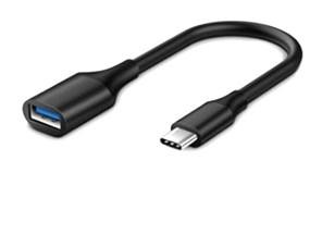 JLC 0.2M Type C Male to USB 3.1 Female Adapter - Black – JLC