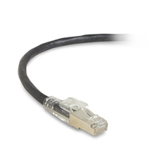 GIGATRUE 3 CAT6A PATCH CORD BLACK 7FT – Black Box