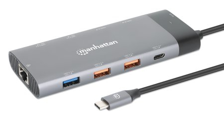 USB-C PD 10-IN-1 DUAL MONITOR 8K DOCKING STATION / MULTIPORT HUB – INTELLINET