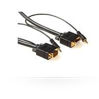 SVGA HD15 5m M-F. 3.5MM – MicroConnect