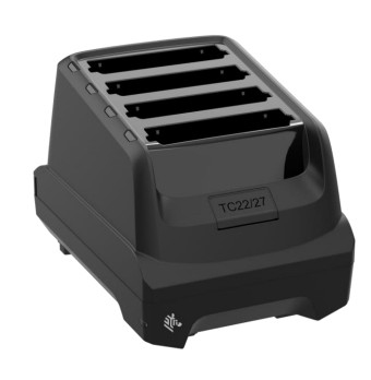 TC22/TC27 4-Slot Battery Charger Power D – Zebra Technologies
