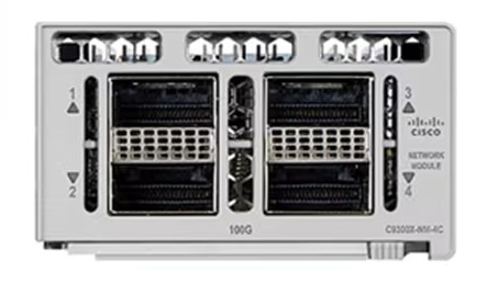 Catalyst 9300 4 x 40G 100G Network Module QSFP+ QSFP28 – Cisco Systems