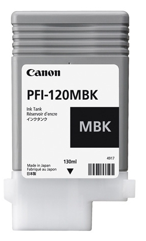 Ink Tank 130 ml PFI-120 Matte Black – Canon