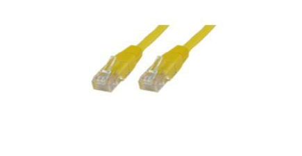 UTP CAT6 10M YELLOW PVC – MicroConnect