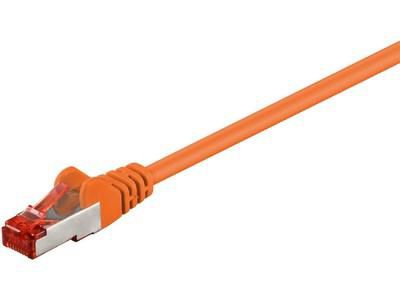 F/UTP CAT6 10M ORANGE PVC – MicroConnect