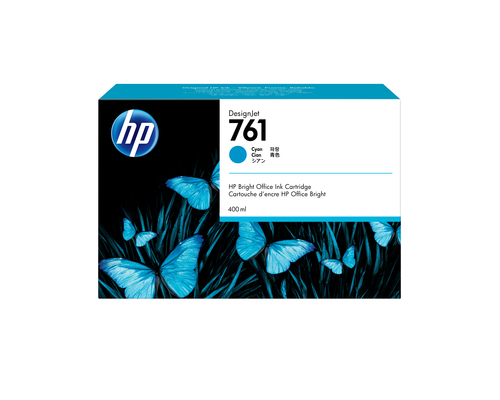 INK CARTRIDGE NO 761 400ML CYAN DESIGNJET – HP Inc