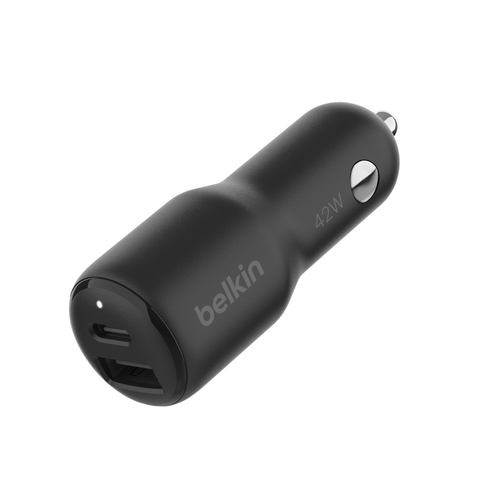 BOOSTCHARGE? 42w - 30w USB-C PD PPS + 12w USB-A Car Charger – Belkin Components