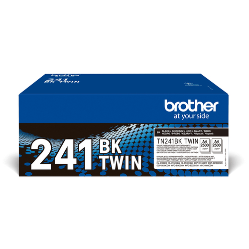TN241BKTWIN Black Toner Cartridge ISO 2 – Brother