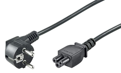 POWER CORD NOTEBOOK 3M BLACK – MicroConnect
