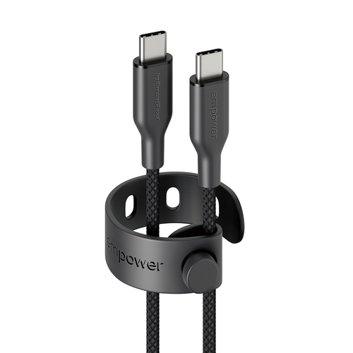 RACING 60W USB-C TO USB-C CABLE USB 2.0 2M SPACE BLACK – PanzerGlass