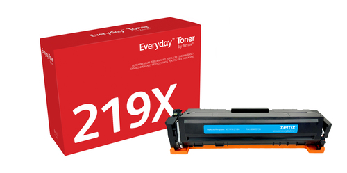 Everyday Cyan Toner replaces HP 219X (W2 – Xerox