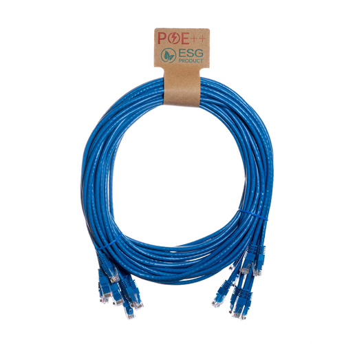 CNL 10PK 1.5M C6 Bl UTP PVC 24AWG FMB – Cablenet