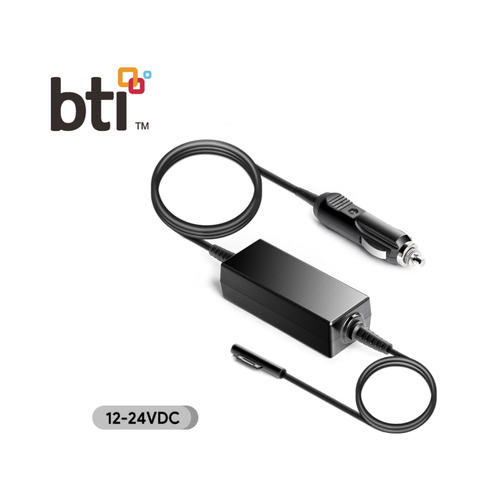 BTI 100W Car charger for Microsoft Surface Laptop Surface Book 1 and 2 Surface Pro 4 5 6 7 Surface Pro X – Battery Technology