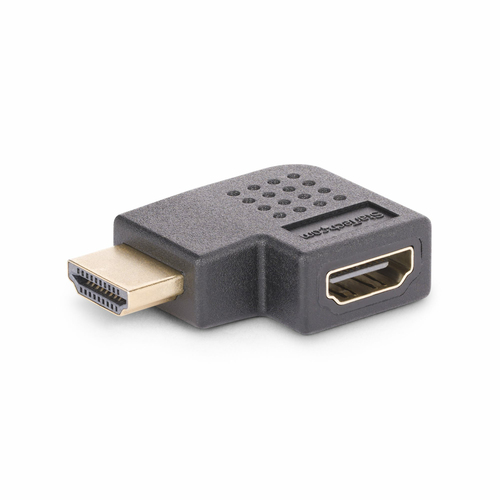 RIGHT ANGLE HDMI ADAPTER M/F 90-DEGREE/HDMI 2.0/4K 60HZ – StarTech.com