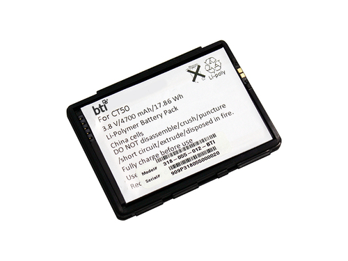 BTI 318-055-012-BTI 3.8V 4700MAH 17.86WH LI-ION SCANNER BATTERY FOR HONEYWELL – Battery Technology