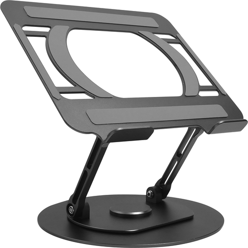 VISION Turntable Laptop Stand Silver – Vision