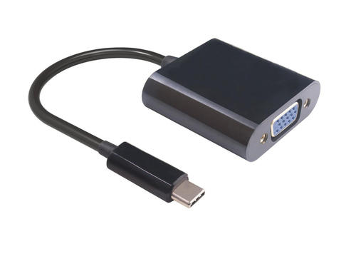 ADAPTER USB3.1 C - VGA M-F – MicroConnect
