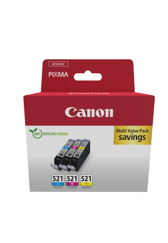 CANON CLI-521 C/M/Y MULTI INK – Canon