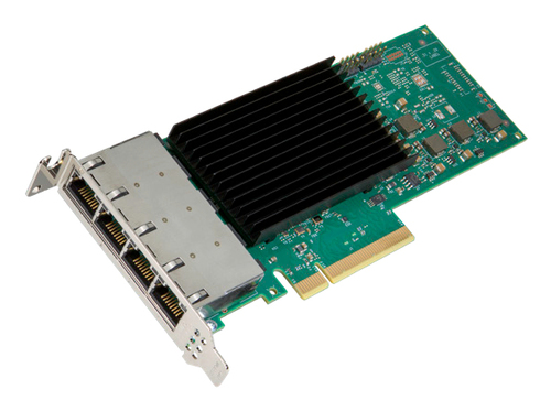 NIC/PCiE up to 10Gb RJ45 x 4 Bulk – Intel