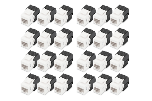 CAT 6 Keystone Jack unshielded tool free – Assmann Electronics