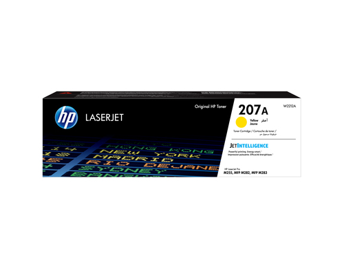 HP 207A YELLOW LASERJET TONER CARTRIDGE – HP Inc