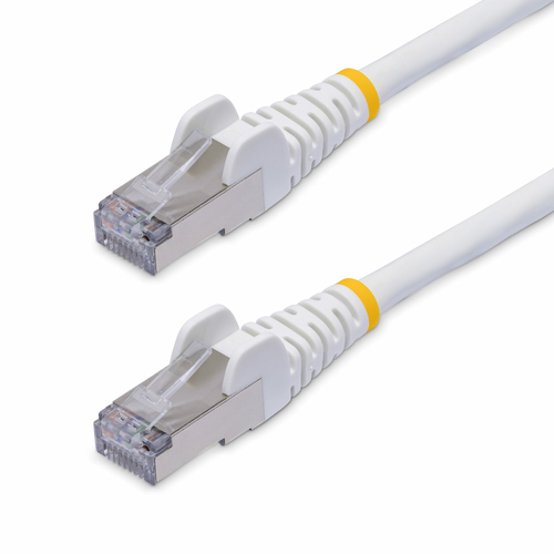CAT8 ETHERNET CABLE WHITE 25G/40G S/FTP LSZH 100W POE – StarTech.com
