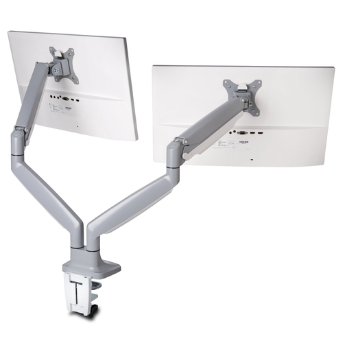 ONE-TOUCH HEIGHT ADJUSTABLE DUAL MONITOR ARM – KENSINGTON