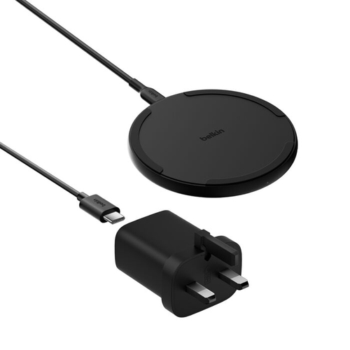 BOOSTCHARGE 15W PAD BLACK W PSU – Belkin Components