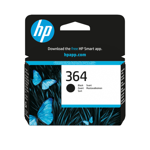 HP 364 BLACK INKJET HP 364 BLACK INKJET PRINT CARTRIDGE – HP Inc